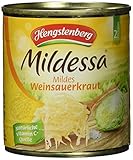 Hengstenberg Mildessa Weinsauerkraut, 300g, Abtropfgewicht 285g