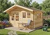 Alpholz Gartenhaus Gabriel-34 400 x 300 cm Gartenhaus aus Holz, Holzhaus mit 34...