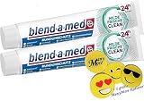 2 x Blend-a-med Milde Frische Clean Rundumschutz Zahnpasta - je 75ml - Zahncreme...