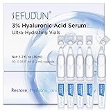 3% Hyaluronsäure Serum - Ultra-Hydrating Vials, Hyaluron Ultra für das...