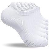 anqier 6 Paar Sneaker Socken Herren 43-46 39-42 35-38 47-50 Baumwolle Kurz...