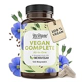 Vegan Multivitamin & Mineralien mit 14 Vitaminen u.a. B12, Jod, Eisen, Cholin...