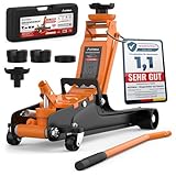 Wagenheber 2,5T extra flach – Hydraulischer Rangierwagenheber mit...