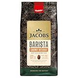 Jacobs Barista Crema Intense Kaffeebohnen 1kg – Intensiv, Dunkle Schokolade &...