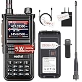 Radtel RT-470X 5W Dual Band Ham Radio Amateur Funkgerät Walkie Talkie mit...
