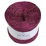 Farbverlaufsgarn Meliert 300g - 1140m 4 fädig Bobbel Wolle handstrickgarn...