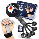 VITALLEO Handtrainer Set - Steigerung der Griffkraft - 8 Widerstandsstufen,...