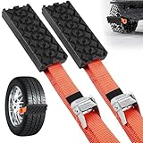 2 Stück Rad-Reifenkette, Anfahrhilfe Wohnmobil Reifen-Traktionshilfe Gripmatte,...