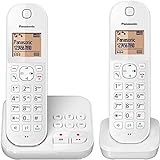 Panasonic KX-TGC 422 GW, schnurloses Telefon mit Anrufbeantworter und...