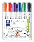 STAEDTLER Whiteboard Marker Lumocolor, trocken und rückstandsfrei abwischbar...