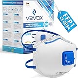 VEVOX® FFP1 Atemschutzmasken - Im 5er Set - mit Komfort Plus Abdichtung -...