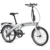 TRETWERK 20 Zoll E-Bike Klapprad - Akimbo - Faltrad Pedelec mit 8 Gang...
