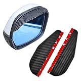 2 Stück Universal Regenschutz Sonnenblende für Auto Spiegel,Auto Zubehör...