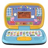 Vtech Peppas Lernlaptop – Lerncomputer mit ABC-Tastatur und verschiedenen...