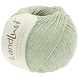 LANA GROSSA Landlust Sommerseide | Feines & leichtes Baumwoll-Seidengarn |...