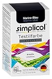 simplicol Textilfarbe expert Marine-Blau 1708 - Zum Umfärben und Auffrischen...