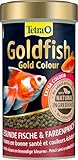 Tetra Goldfish Gold Colour - Premium Granulat-Fischfutter für alle Goldfische...