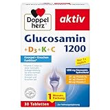 Doppelherz Glucosamin 1200 + D3 + K+ C – Mit Vitamin C als Beitrag zur...