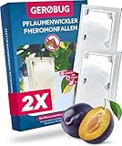 Gerobug® Pflaumenwicklerfalle Pheromonfalle Bio 2 STK. - Vogelfreundliches...