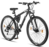 Licorne Bike Effect Premium Mountainbike Aluminium Scheibenbremse/V-Bremse...