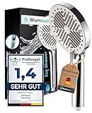 Sparduschkopf - BLUMBACH® Eco Shower, wassersparender Duschkopf mit 3...