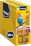 Vitakraft Kräcker Mix, Vogelsnack, Knabberstangen, mit Ei und Grassamen, mit...