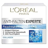 L'Oréal Paris Feuchtigkeitspflege für das Gesicht, Pflegende Anti-Aging Creme...