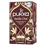 Pukka | Bio Kräutertee 'Vanilla Chai' | Zimt, Ingwer und Vanille | Ein...