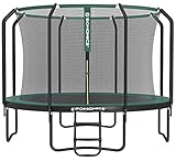 SONGMICS Trampolin Outdoor Ø 305 cm, Gartentrampolin für Kinder mit...