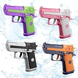 Wasserpistole, 4 Stück Wasserspritzpistole Kinder, Mini Wasser Spritzpistole...
