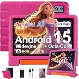 ZIOVO Kinder Tablet 10 Zoll Android 15 mit 30GB RAM+TF 2TB, 5G WiFi, Gemini AI,...