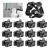 3-H 12 Stück Gerätehalter Set, Besenhalterung Wand Gartengerätehalter...