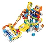 VTech Marble Rush - Racing Set M200 E - Interaktives Kugelbahn-Set mit Licht und...