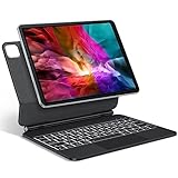 TECURS Tastatur Hülle für iPad Air 11 Zoll (M2 2024) /iPad Air 6/5/4/ iPad Pro...