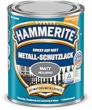AKZO NOBEL (DIY HAMMERITE) Metall-Schutzlack matt grau0,750 L, 5134936, 0.75...