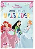 Disney Prinzessin: Unsere schönsten Malbilder: Mehr als 60 Ausmalmotive |...