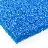 Pondlife Filterschaum blau 50x50x5cm grob 10PPI 27,2Eur/m²