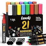 Lenski 21 Kreidestifte für Tafel Abwaschbar, Ostergeschenke Kinder, Oster...