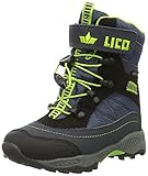 Lico Unisex Kinder Sundsvall Vs Schneestiefel, Marine Schwarz Lemon, 37 EU