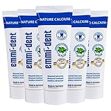 emmi-dent Ultraschall Zahncreme „Nature Calcium“ I Mit extra Calcium I Ideal...