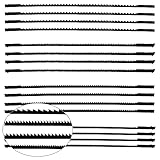TXErfolg 16 Stück Dekupiersägeblatt 127mm Feinschnitt Laubsägeblätter mit...