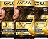 Syoss Oleo Intense Öl-Coloration 4-60 Goldbraun Stufe 3 (115 ml), dauerhafte...