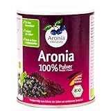 Aronia ORIGINAL 100% Bio Aronia Pulver 100 g | Aus Trester von Schale, Kernen...