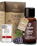 Heldengrün© BIO Zirbenöl [100% NATURREIN] - Echtes Zirben Öl - Alpen...
