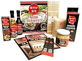 Seba Garden SUKOYAKA Sushi Maker Kit - 9-teiliges komplettes Sushi-Set, ideal...