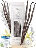 BIO Bourbon Vanilleschoten von PerSaf I in Premium-Qualität I Länge 13 cm I...
