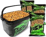 Angel-Berger Magic Baits 3kg Ready Particle Mix Scopex im Eimer Carp Seeds...