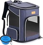 Morpilot Katzenrucksack Hunderucksack für Katzen und Kleine Hunde 7kg, Faltbare...