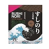 Allgroo Nori Gold Seetang, ganze Blätter, geröstete Seealgen, ideal für...