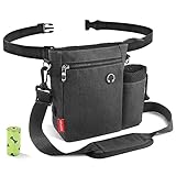 AEMIAO Leckerlibeutels Hunde mit Wasserflaschen Halter, Multifunktionaler...